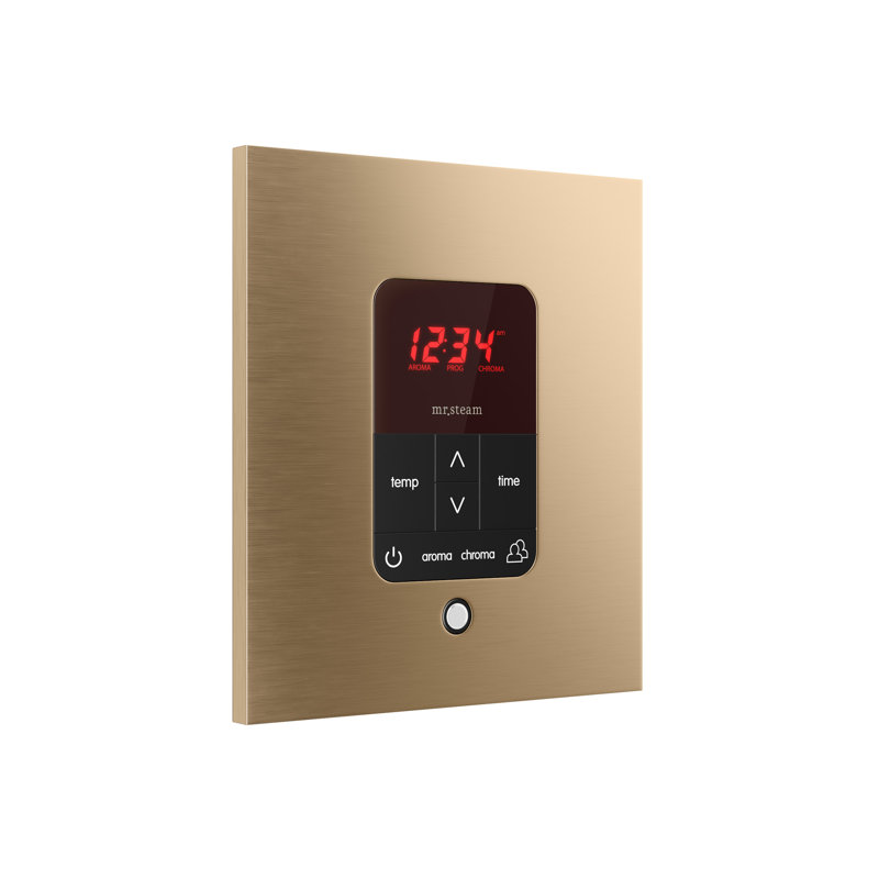 Contrôle de générateur de vapeur itempo plus, Bronze brossé