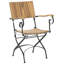 Cecilija Acacia Patio Dining Set with