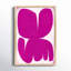 Magenta Moth Print by StudioM-1388830752-1388830753