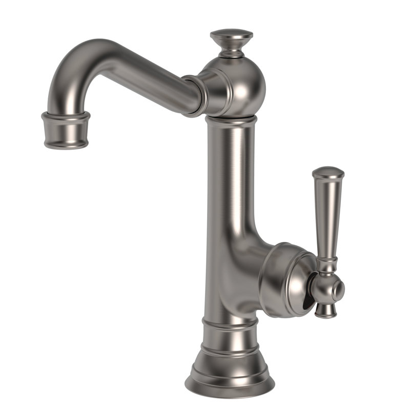 Jacobean Single Handle Bar Faucet, Stainless Steel (PVD)