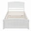 Lit plateforme simple avec lit gigogne-480910759