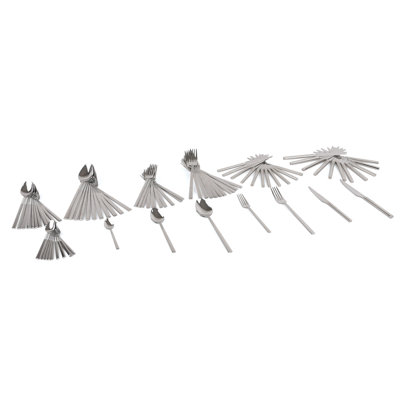 Ensemble de couverts 84 pièces Shahig, service pour 12