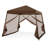 Pop up Patio Gazebo Pop up Patio 10 Ft. W x 10 Ft. D Slant Leg Steel Gazebo-64269409
