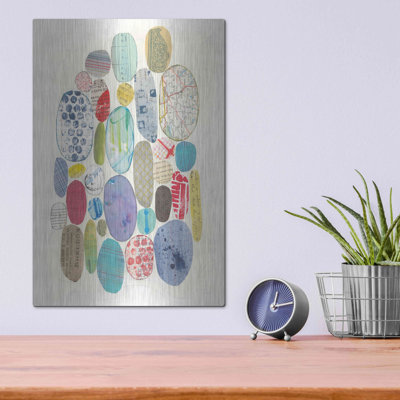 Wrought Studio™ 'Geometric Collage I' by Courtney Prahl, Metal Wall Art