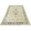 Tapis oriental tribal gris 4X6 One-of-a-Kind