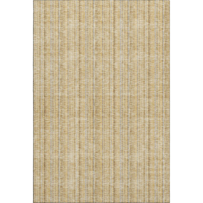 Premium Machine Washable Prisco Wheat Rug