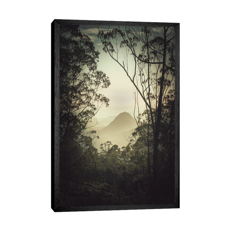 Japanese Estampe II by Annabelle Chabert - Gallery-Wrapped Canvas Giclée on Canvas, 66.04 cm H x 45.72 cm W, Black Framed
