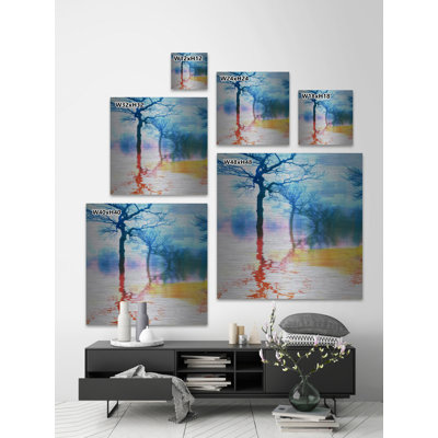 «Colorful Reflections» par Parvez Taj, reproduction de photo sur métal sans cadre