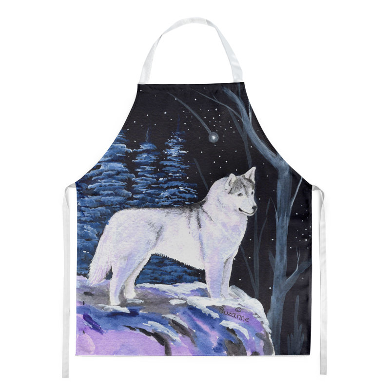 No Pattern Bib Apron