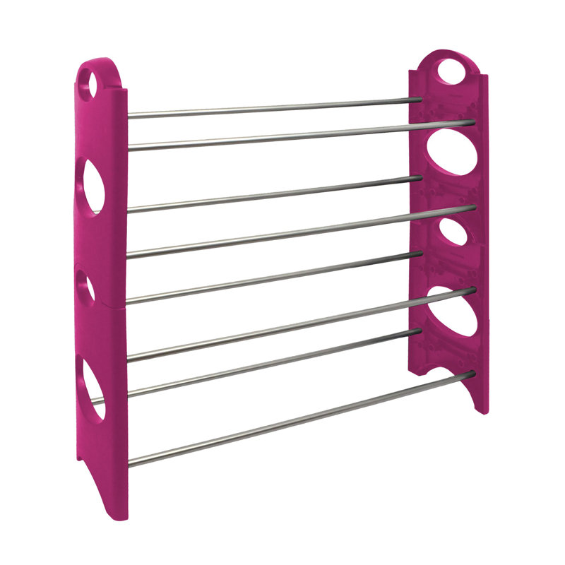 20 Pair Shoe Rack, Pink