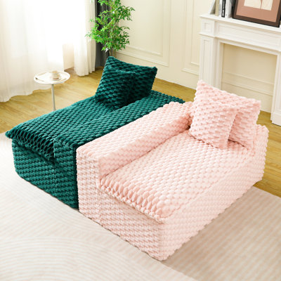 Luxe avec velours de couleur tortue de bloc, multifonctionnel pour les réunions de famille, soutien élégant en éponge haute densité