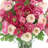 Ranunculus Arranged in Glass Mason Jar