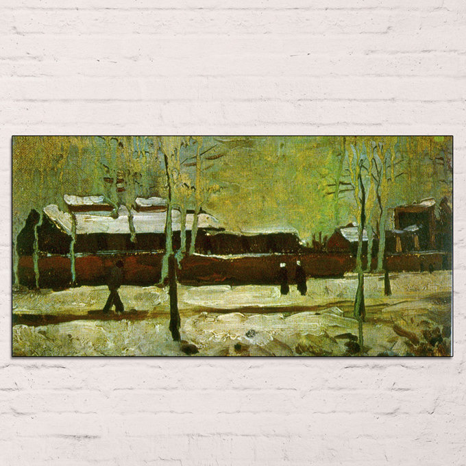 Vincent Van Gogh - Wrapped Canvas Painting, 70cm H x 140cm W x 1.8cm D
