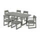 Edge Rectangular 6-Person 78'' Long Dining Set