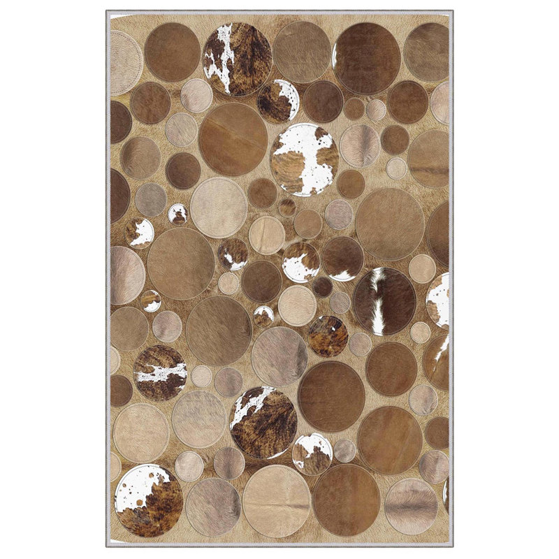 Tapis luxueux, 100% polyester, 23,6 po x 39,4 po | 650 po / m², hauteur de poils de 0,3 po | Antibactérien, envers antidérapant en PVC, lavable à la machine | Impression numérique 3D, parfaite pour le décor du salon et de la chambre à coucher
