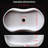 Bathroom Vessel Sink With Pre-Drilled Drain Hole-125438650