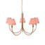 Santiago 5 - Light Shaded Chandelier-109846839