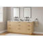 Meuble-lavabo en pierre naturelle et en bois massif de 72 po Willard-111221002-128500673