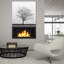 «Winter Trio III» par Nicholas Bell, art mural en verre acrylique-25206171
