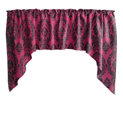Cantonnière damas