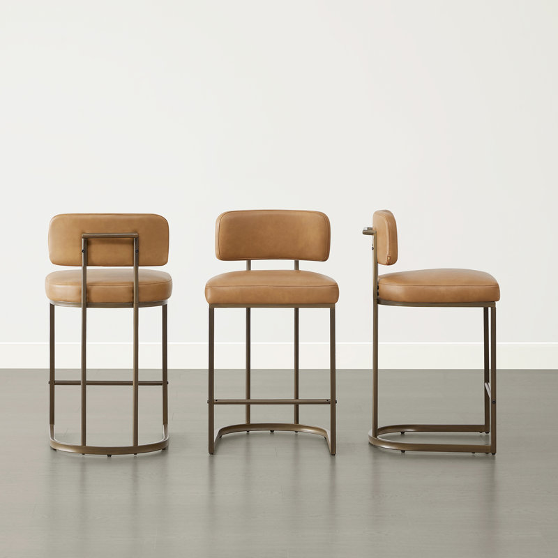 Upholstered Counter Stool, 3