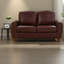 Causeuse Classic Sofas, pieds en cuir de polyuréthane 59 pouces, canapé Modern Home