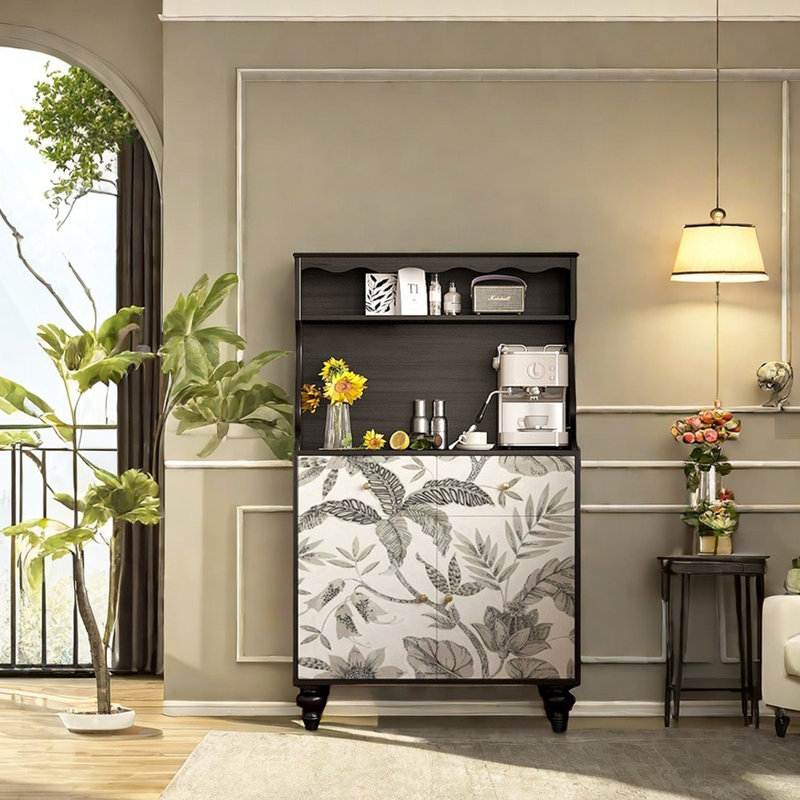 Modern multi-purpose large capacity sideboard