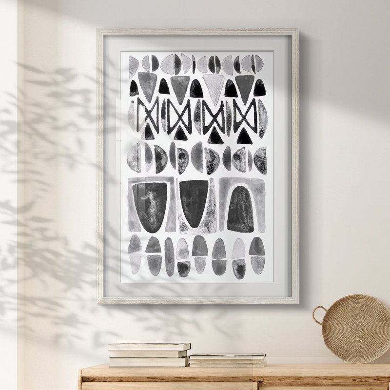 Grey Arches II -Framed Print