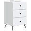 43cm W Engineered Wood Bedside Table
