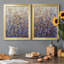 Fall Wildflowers I - Ensemble de 2 peintures sur toile encadrées-1302842915-1302842917
