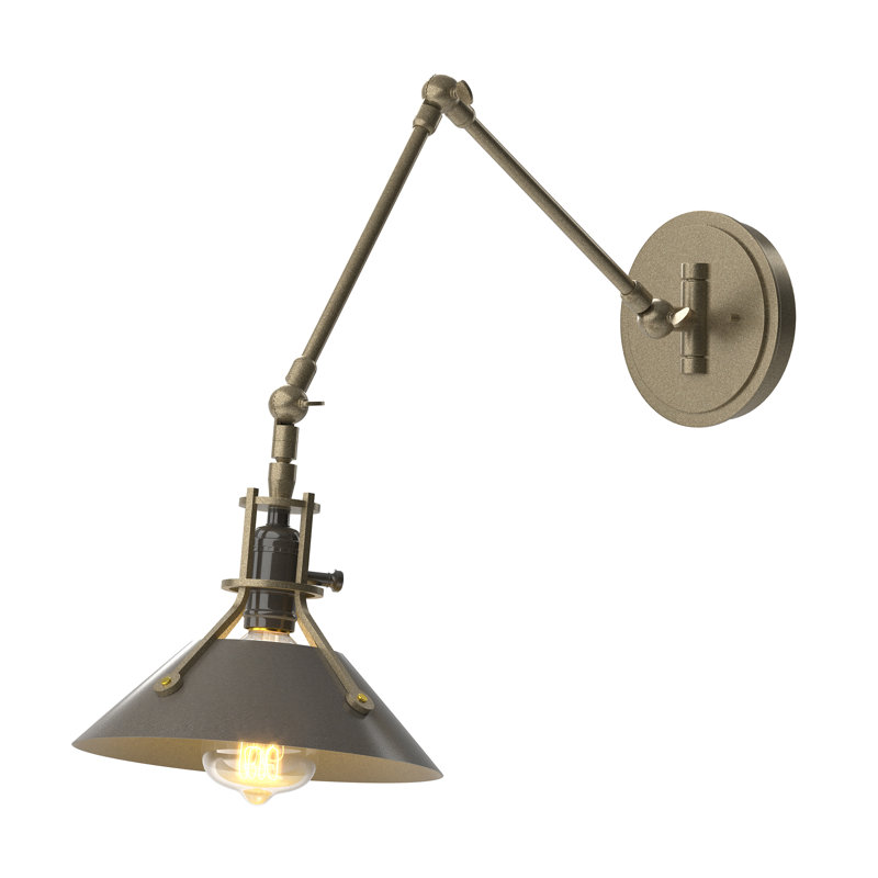 Henry Sconce -209320_5, Soft Gold, Dark Smoke