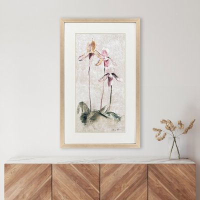 Mauve dansant orchidée I