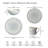 Halo Speckle 8.25" Breakfast Side Plate
