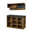 Hall Tree with Bench and Shoe Storage-1426505987