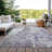 Machine Washable Indoor/Outdoor Xhevrie Plum Rug-184825581