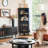 Black Solid + Manufactured Wood+Glass Display Cases