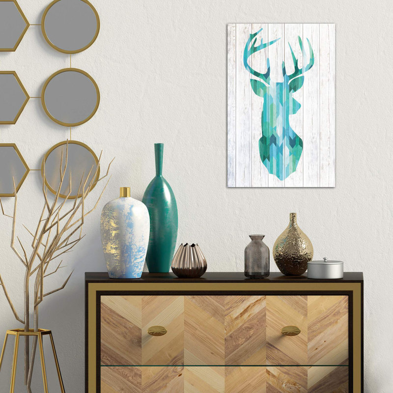 Blue Buck - Wrapped Canvas Print, 101.6 cm H x 66.04 cm W x 1.91 cm D