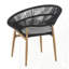 Ensemble de 2 chaises d'extérieur en osier-26088296