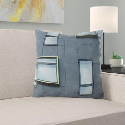 Building Throw Pillow