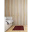 Tapis rouge en laine New Age One-of-a-Kind Rectangle 3 pi 8 po x 6 pi 3 po