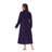 Plush Mid-Calf Bathrobe with Pockets-1946922606-1946922607