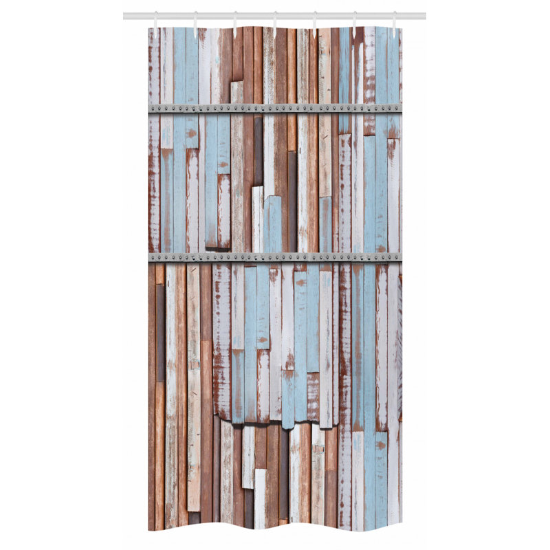 Shower Curtain with Hooks Included, 36" W x 72" L