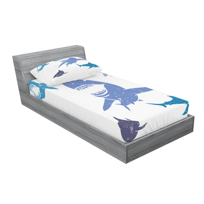 Microfiber Sheet Set, Twin XL Sheet Set with Fitted Sheet