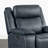 Zero Wall Genuine Leather Power Recliner With Power Headrest-2126417774