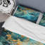 Ensemble de housse de couette Aqua Dream Rush Flow 3 - Abstract Collages-101240461