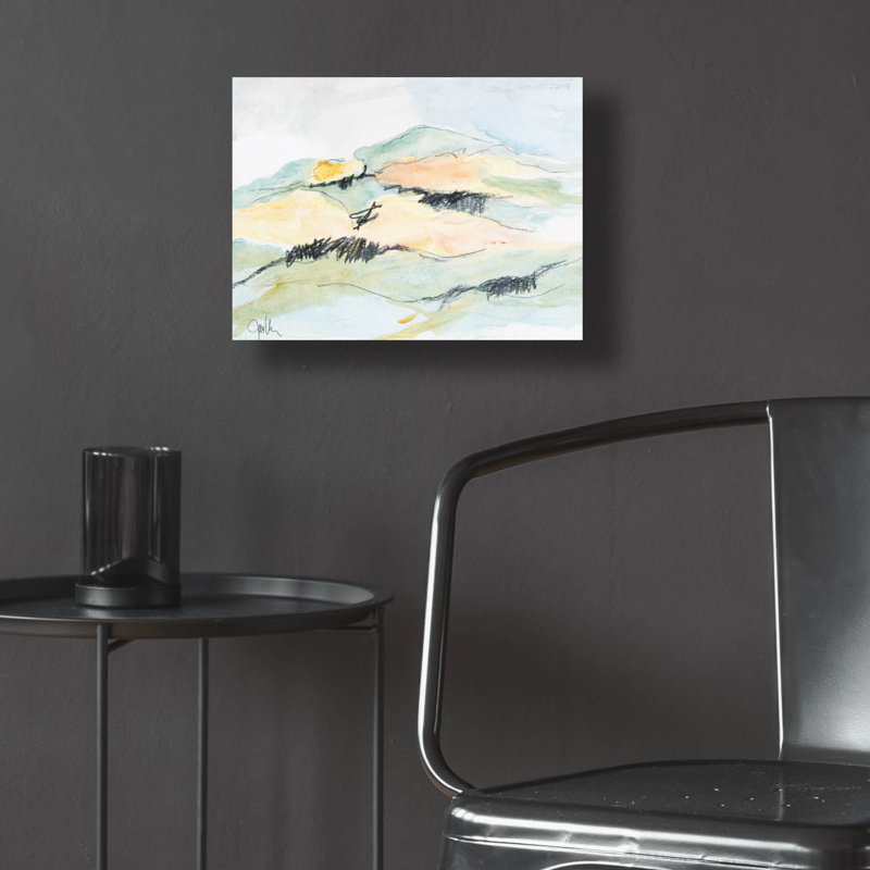 «Mt. Diablo No. 1» par Jan Weiss, H 12 po x l 16 po x P 0,13 po