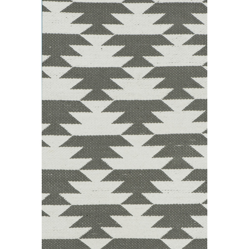 Eason Geometric Hand Knotted 60cm X 90cm Area Rug
