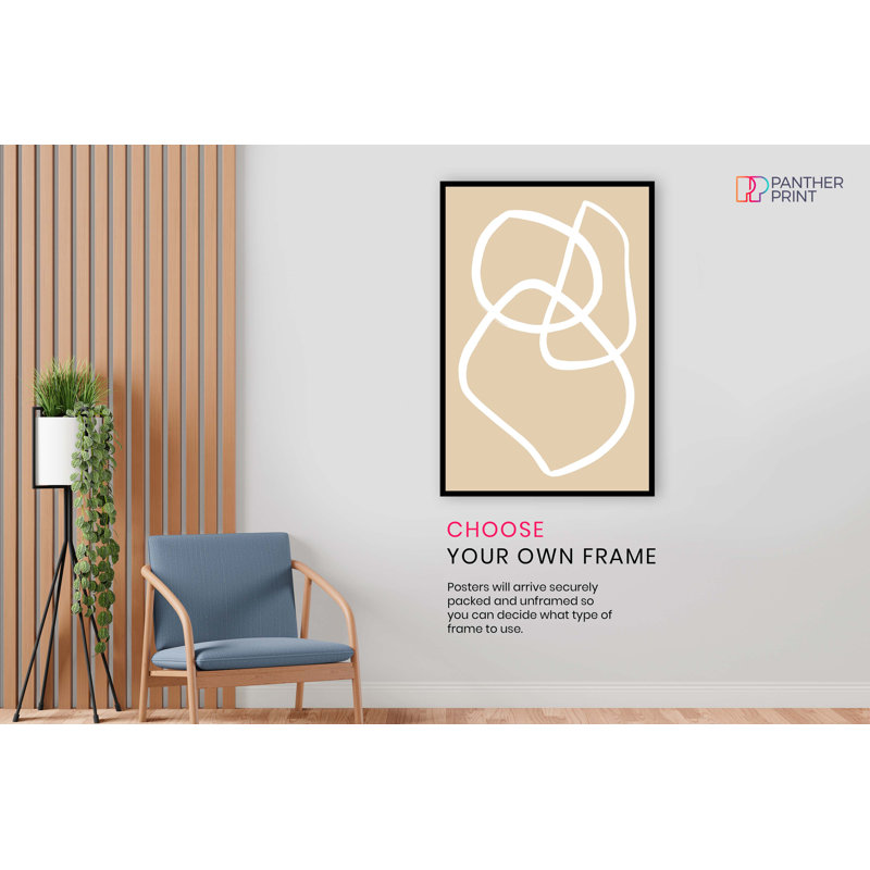 Line - No Frame Print, 61cm H x 41cm W