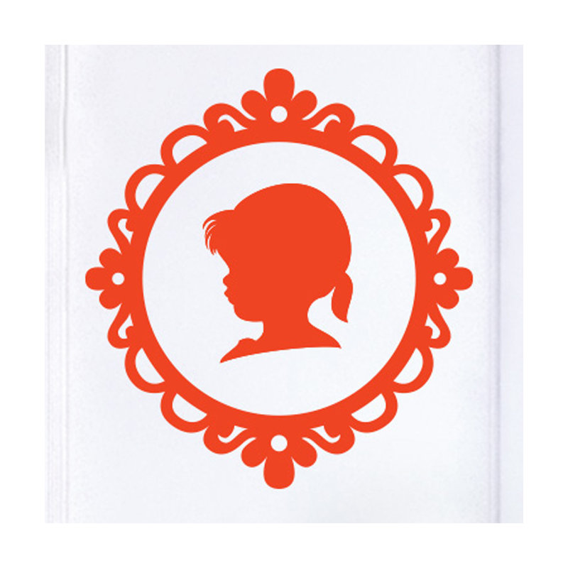 Wall Decal, Orange