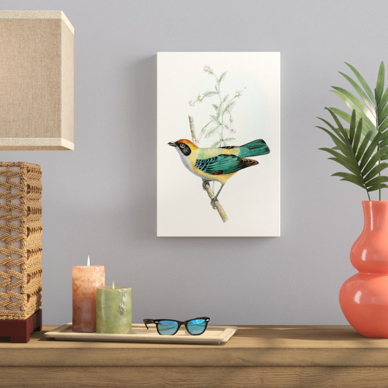 On Perch II - Painting Print, 46cm H x 30cm W, Wrapped Canvas
